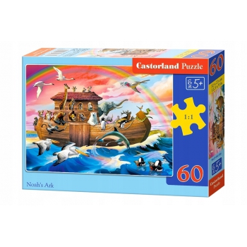 Puzzle dla dzieci 60 el ARKA NOEGO Castor 4+