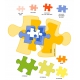 Puzzle dla dzieci 60 el NA BUDOWIE Castor 4+