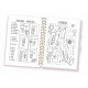 Notes planer organizer do Bullet Journal A5 ART