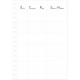 Notes planer organizer do Bullet Journal A5 ART