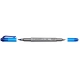 Pisak marker dwustronny NIEBIESKI do CD TO-320