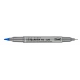 Pisak marker dwustronny NIEBIESKI do CD TO-320