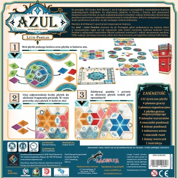 Gra planszowa familijna AZUL LETNI PAWILON PL