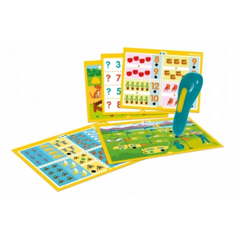 Mówiące pióro Clementoni 500 pytań LICZBY nauka