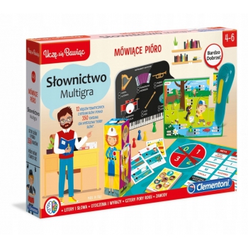 Mówiące pióro Clementoni SŁOWNICTWO nauka i zabawa
