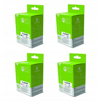 4x Tusz do HP 655 XL Advantage 3525 4615 5525 chip