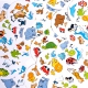 DOBBLE KIDS DOBLE DOUBLE GRA PLANSZOWA LOGICZNA