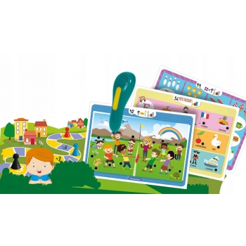 Mówiące pióro Clementoni 1000 Pytań + gra quiz