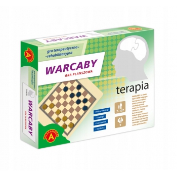 Gra WARCABY drewniane terapia