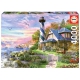 Puzzle 4000 el. EDUCA piękne wzory