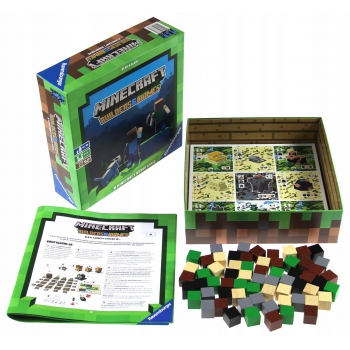 Gra planszowa MINECRAFT BUILDERS BIOMES Edycja PL