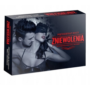 Gra erotyczna 50 NOCY ZNIEWOLENIA + akcesoria