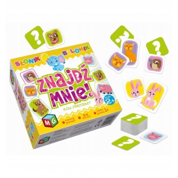 ZNAJDŹ MNIE KIM JESTEM? puzzle układanka od 2lat