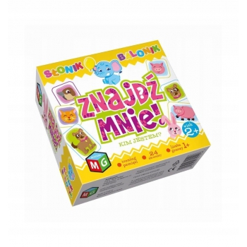 ZNAJDŹ MNIE KIM JESTEM? puzzle układanka od 2lat