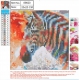 ZESTAW Mozaika diamentowa haft diamentowy ZEBRA 20
