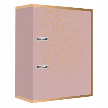 Segregator A4 70 mm segregatory GOLD SPARKLING