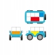 Gra logiczna Smart Car PL IUVI Games