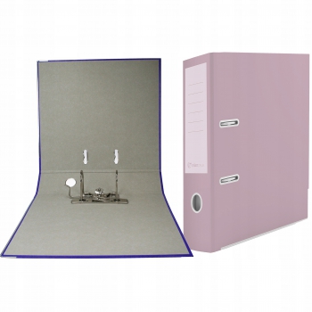 Segregator A4 75 mm segregatory BEŻOWY PASTEL