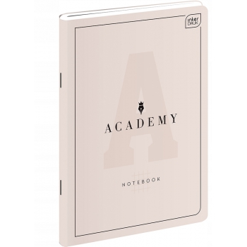 Zeszyt ACADEMY PASTEL A5 60 KRATKA miękka okł. 90g