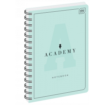 Kołozeszyt ACADEMY PASTEL A4 100 KRATKA 90g