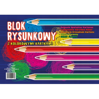 Zestaw 4 bloków rysunkowy techniczny A4 wyprawka