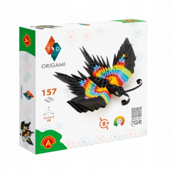 Papier do Origami Motyl 3D zestaw kreatywny 157 el