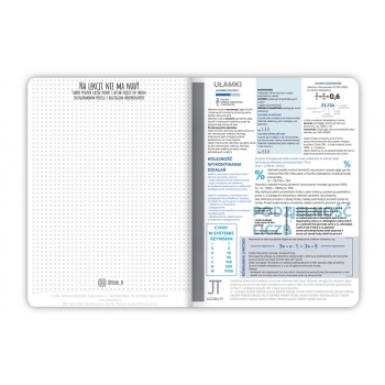 Zeszyt tematyczny MATEMATYKA A5 60 + ŚCIĄGA