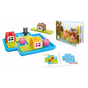 Gra logiczna TRZY MAŁE ŚWINKI PL IUVI SMART GAMES