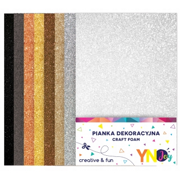 PIANKA dekoracyjna BROKAT GLAM A4 8SZT pianki 019