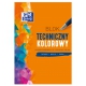 Blok techniczny A3 10k 225g KOLOROWE kartki OXFORD