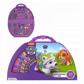 PSI PATROL DUŻY ZESTAW ARTYSTYCZNY plastyczny 50el