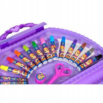 PSI PATROL DUŻY ZESTAW ARTYSTYCZNY plastyczny 50el