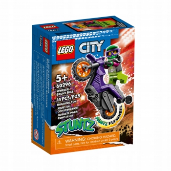 Klocki Lego City WHEELIE NA MOTOCYKLU 60296