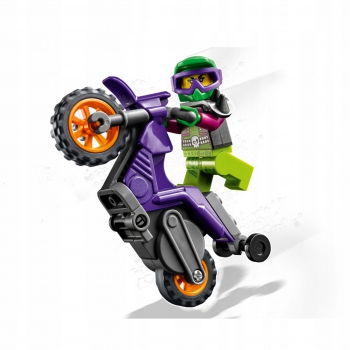 Klocki Lego City WHEELIE NA MOTOCYKLU 60296