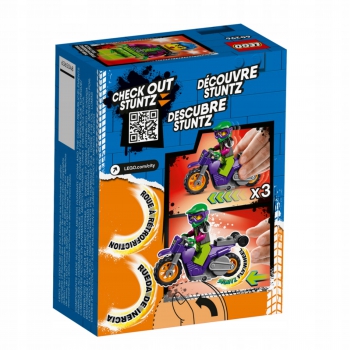 Klocki Lego City WHEELIE NA MOTOCYKLU 60296