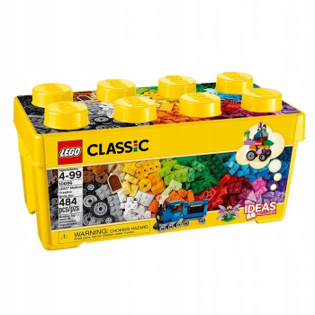 Klocki Lego CLASSIC Zestaw 484el w pojemniku 10696