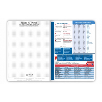 Zeszyt tematyczny J.ANGIELSKI A5 60 + ŚCIĄGA