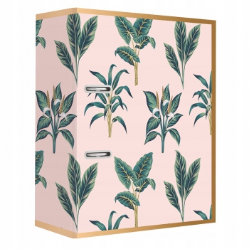 Segregator A4 70 mm segregatory SATIN GOLD LEAVES
