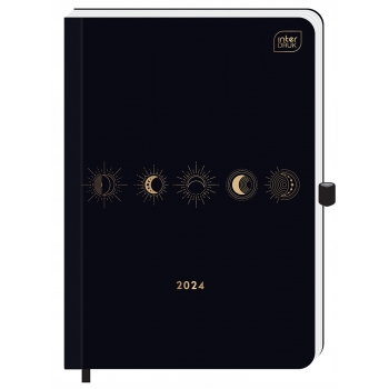 Kalendarz terminarz tygodniowy A5 2024 MOON