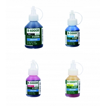 4x Tusz do BROTHER BT6000 XL BT5000 XL DCP-T300 DCP-T700