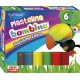 Plastelina BAMBINO szkolna 6 KOL NIETOKSYCZNA