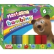 Plastelina BAMBINO szkolna 6 KOL NIETOKSYCZNA