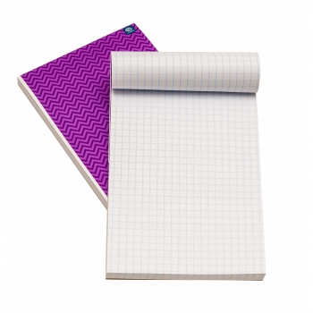 Notatnik blok biurowy notes w kratkę A6 100 kartek