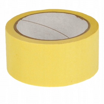 Taśma malarska maskująca papierowa 50mmx33m żółta