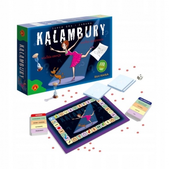 Gra planszowa rodzinna KALAMBURY 864 HASŁA