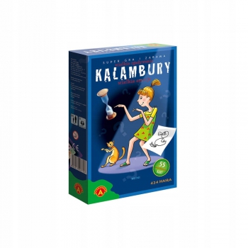Gra planszowa rodzinna KALAMBURY MINI 424 hasła