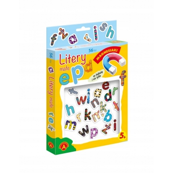 LITERY magnes na lodówkę MAGNESY 56 SZT literki