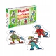 Pierwsze puzzle CHŁOPCY Baby 2+ dla maluszka 27el