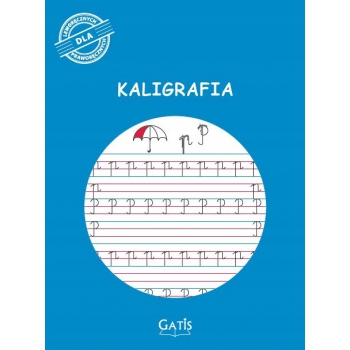Zeszyt do KALIGRAFII nauka pisania z liniaturą A4