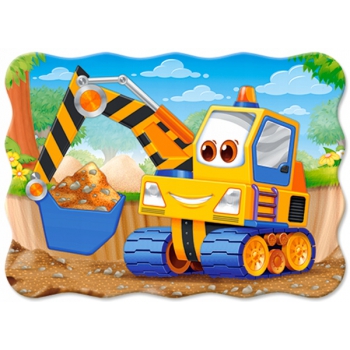 Puzzle 30 elementów Pojazd koparka Castorland 4+